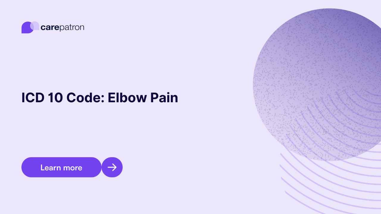Elbow Pain ICD10CM Codes 2023